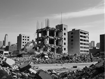 Снос, демонтаж зданий
